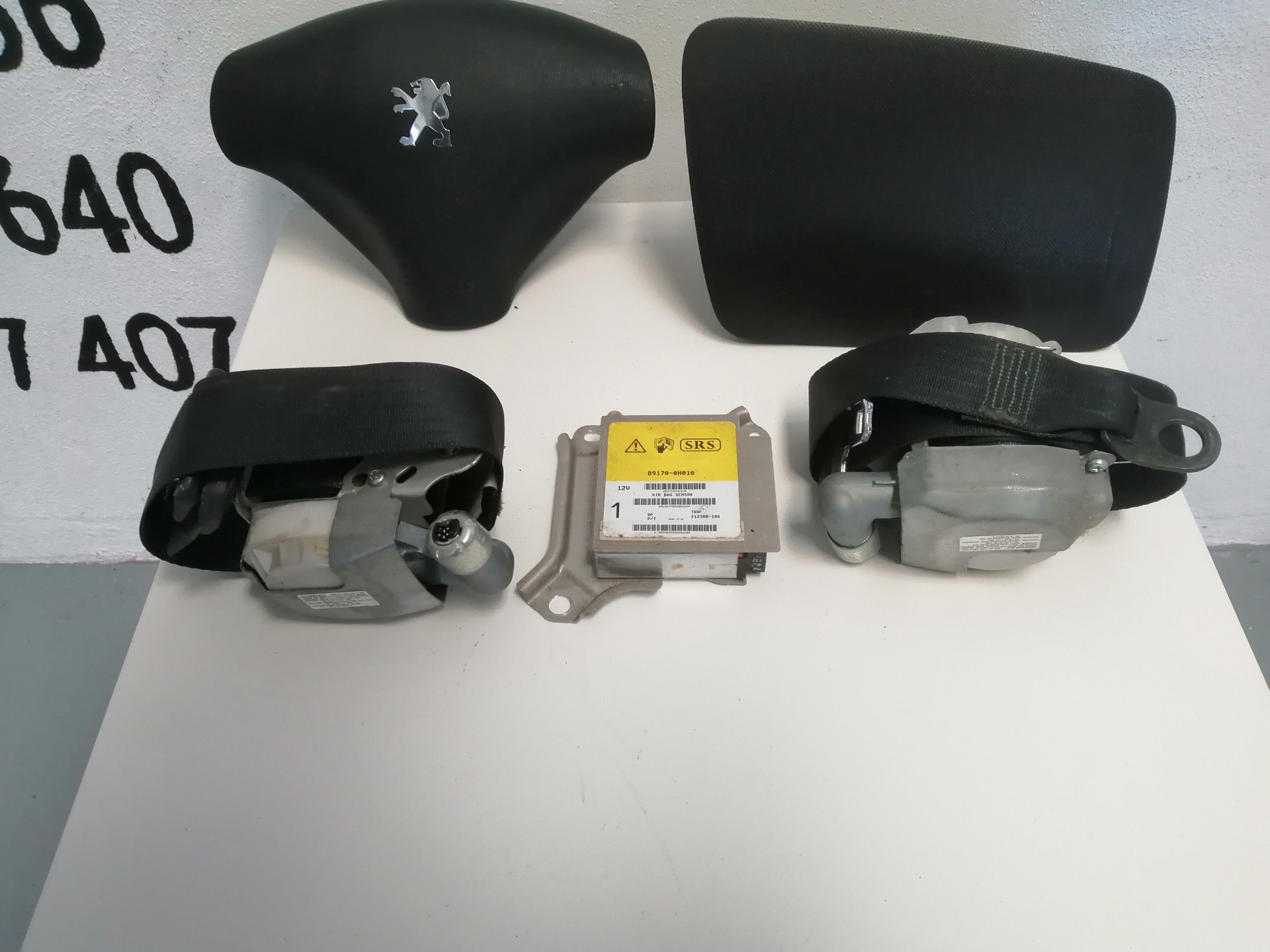 Peugeot 107 Kit de Airbags